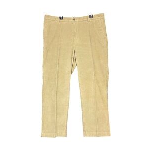 L.L. Bean Mens Classic Fit Corduroy Pants Tan 40x29‎ Stretch ID502835 Gorpcore